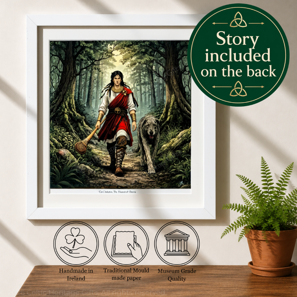 Cú Chulainn: The Hound of Ulster (Artwork Print)