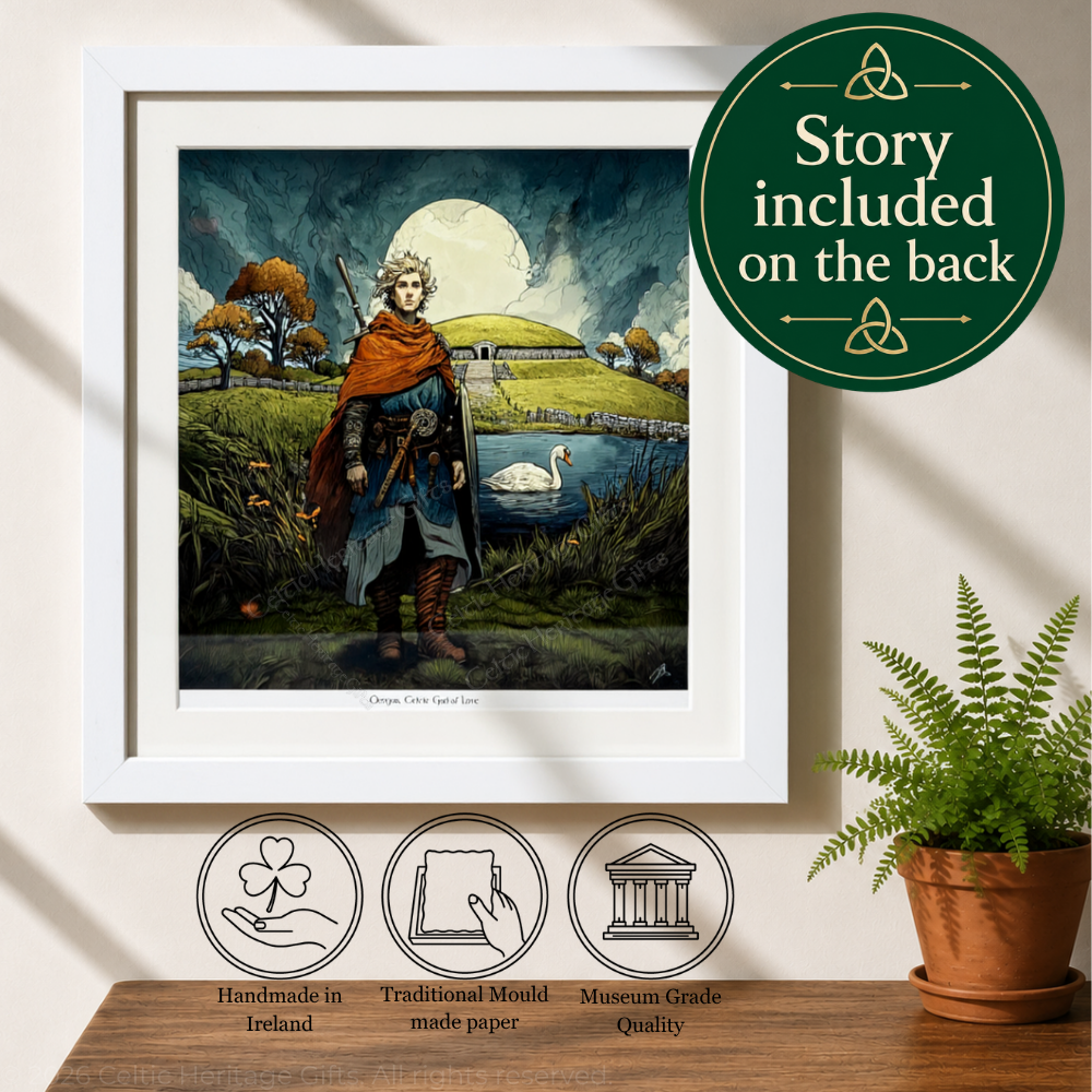 Óengus, Celtic God of Love (Artwork Print)