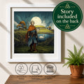 Óengus, Celtic God of Love (Artwork Print)