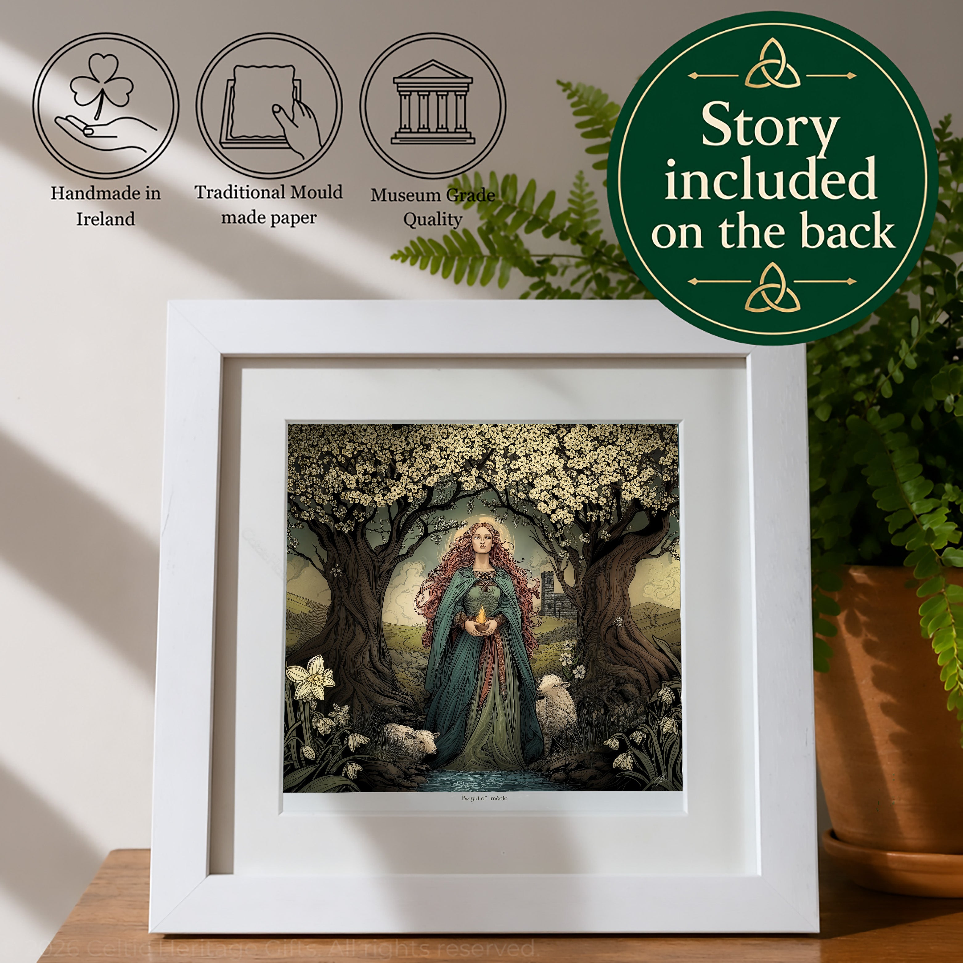 Brigid of Imbolc (Artwork Print)
