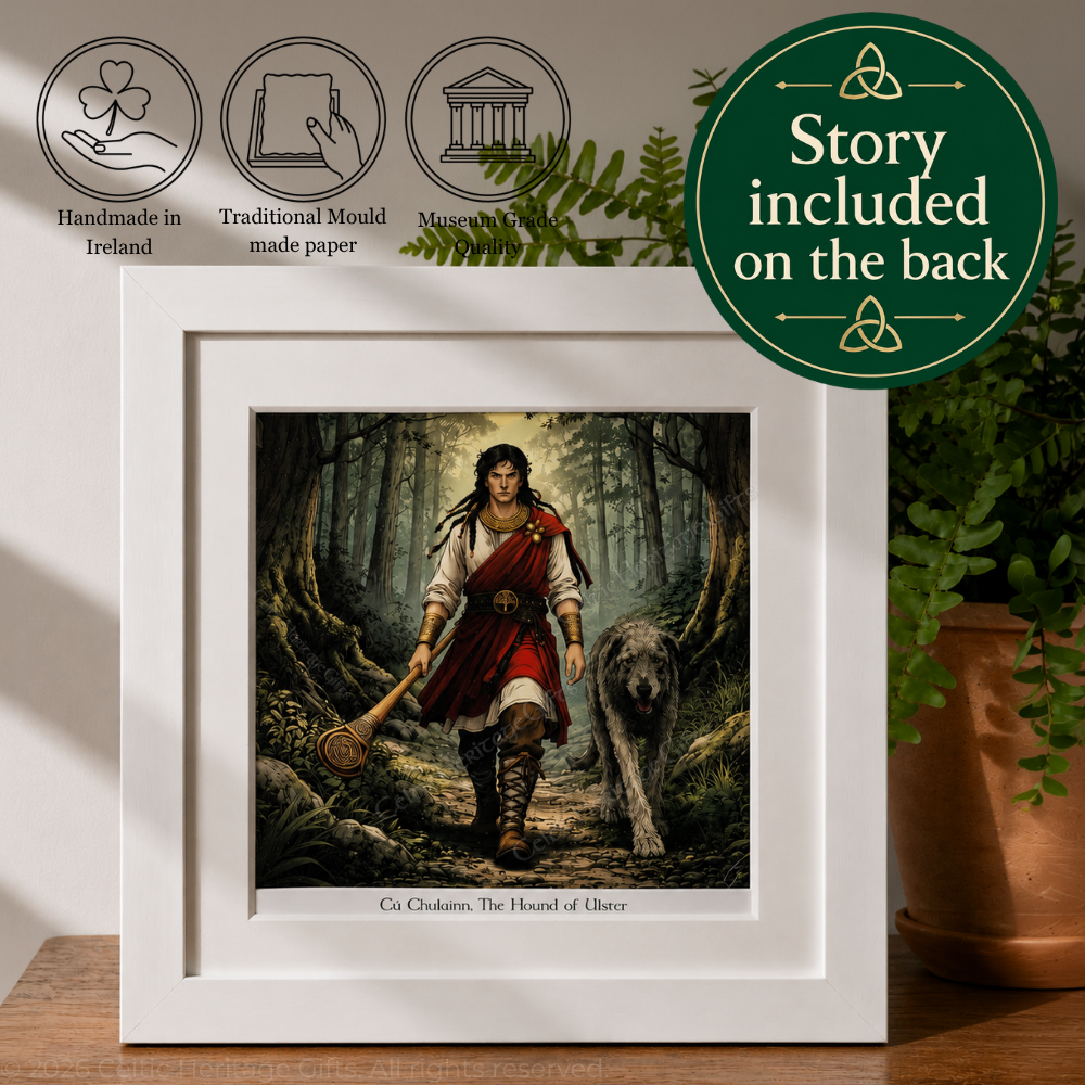 Cú Chulainn: The Hound of Ulster (Artwork Print)