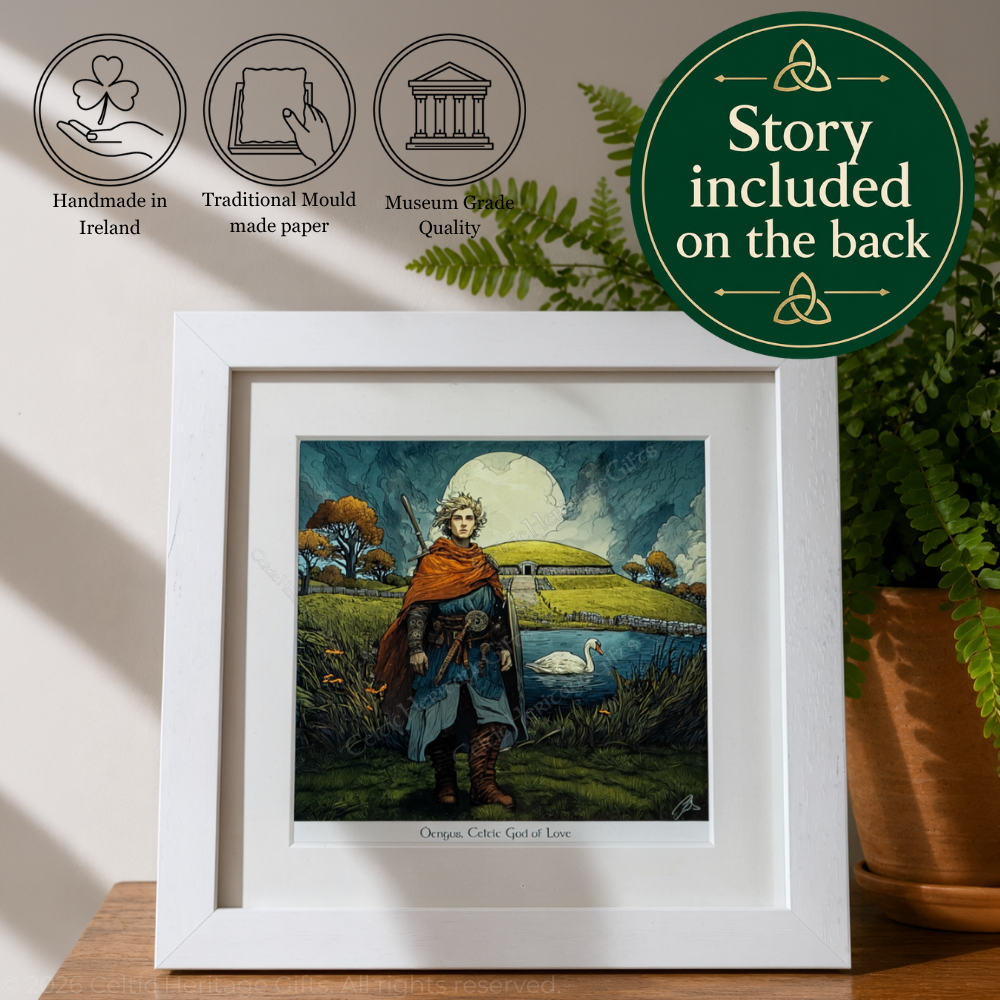 Óengus, Celtic God of Love (Artwork Print)