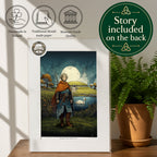 Óengus, Celtic God of Love (Artwork Print)