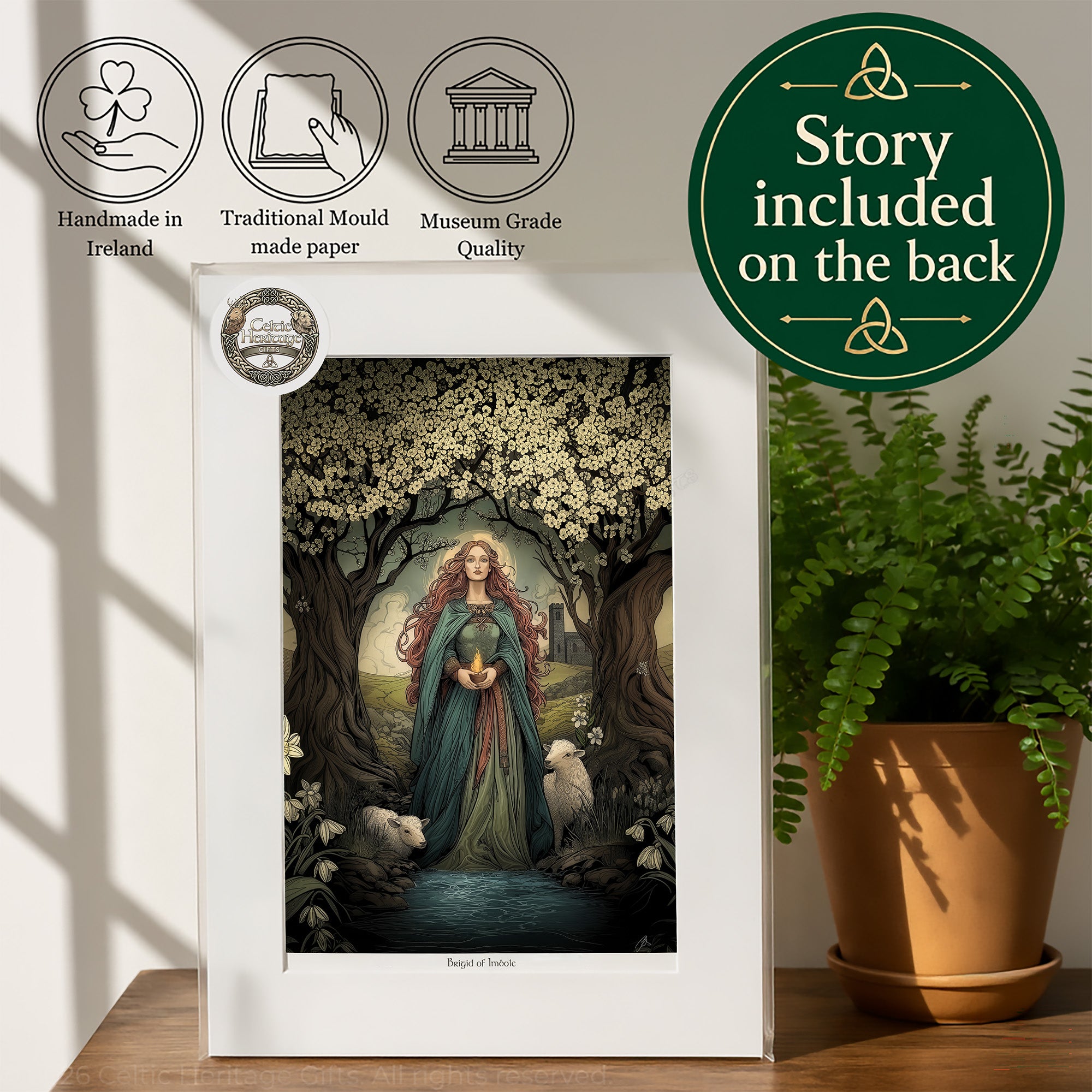 Brigid of Imbolc (Artwork Print)