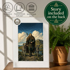 Fionn Mac Cumhaill: The Hunt for Sadhbh (Artwork Print)