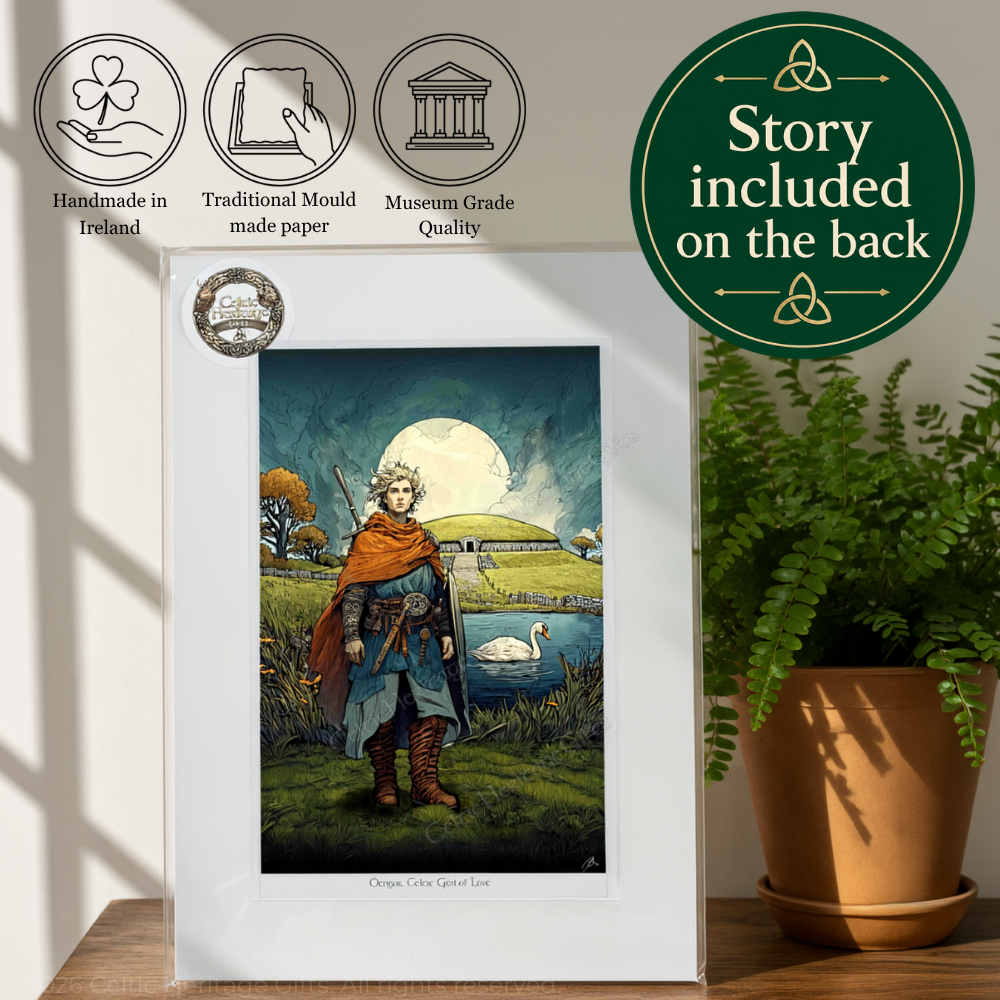 Óengus, Celtic God of Love (Artwork Print)