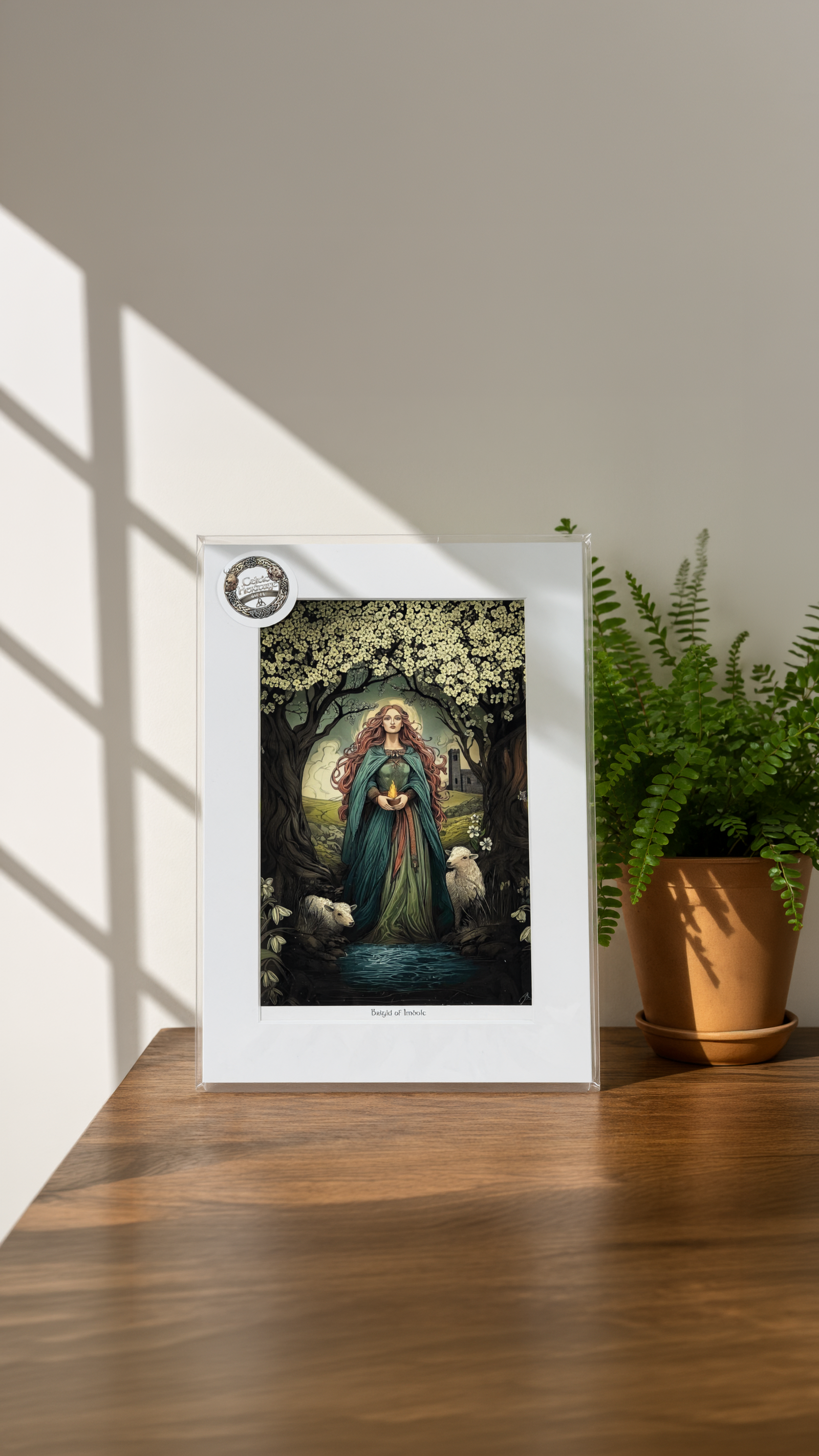 Brigid of Imbolc (Artwork Print)