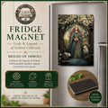 Brigid of Imbolc Fridge Magnet