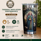 Brigid of Imbolc (20oz / 600ml Travel Mug)