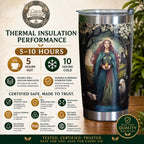 Brigid of Imbolc (20oz / 600ml Travel Mug)