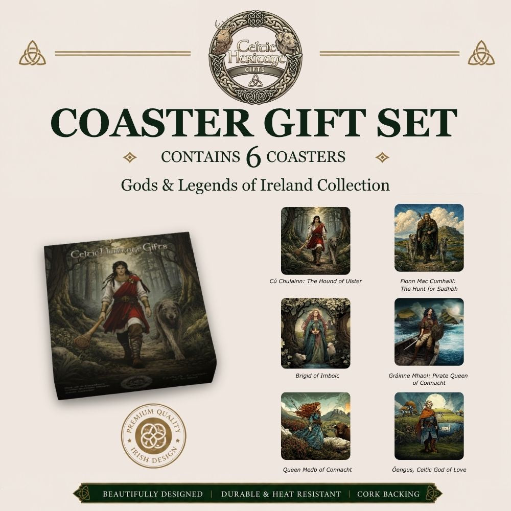 Gods & Legends of Ireland Coaster Gift Set