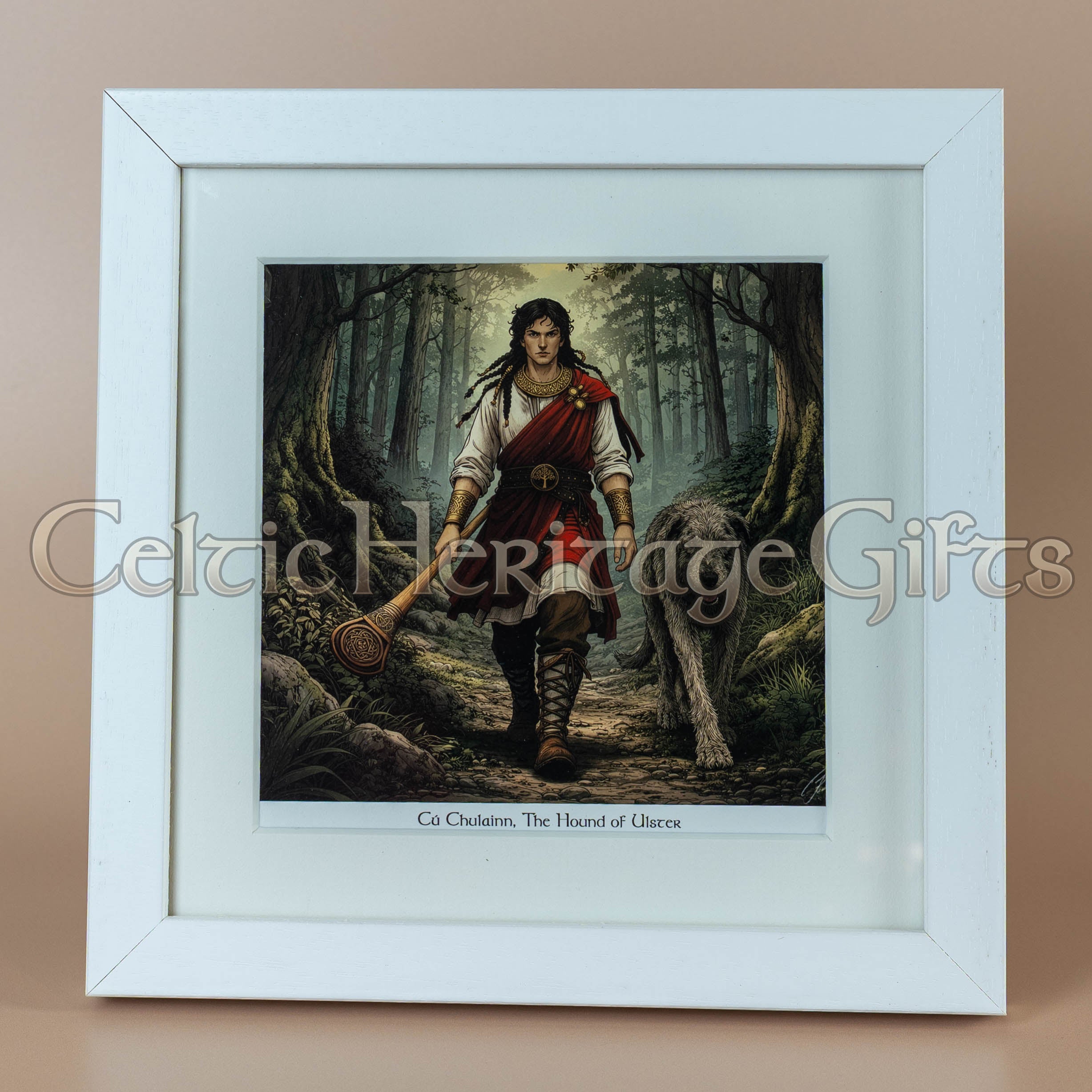 Cú Chulainn: The Hound of Ulster (Artwork Print)
