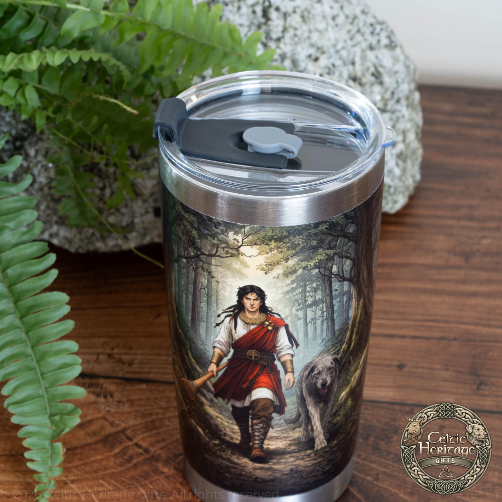 Cú Chulainn: The Hound of Ulster (20oz / 600ml Travel Mug)