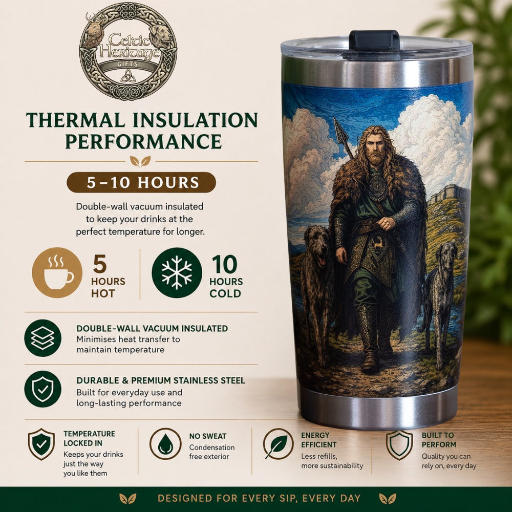 Fionn Mac Cumhaill: The Hunt for Sadhbh (20oz / 600ml Travel Mug)