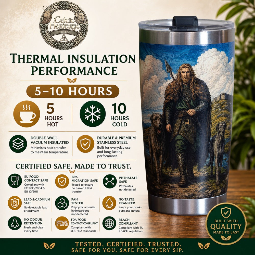 Fionn Mac Cumhaill: The Hunt for Sadhbh (20oz / 600ml Travel Mug)