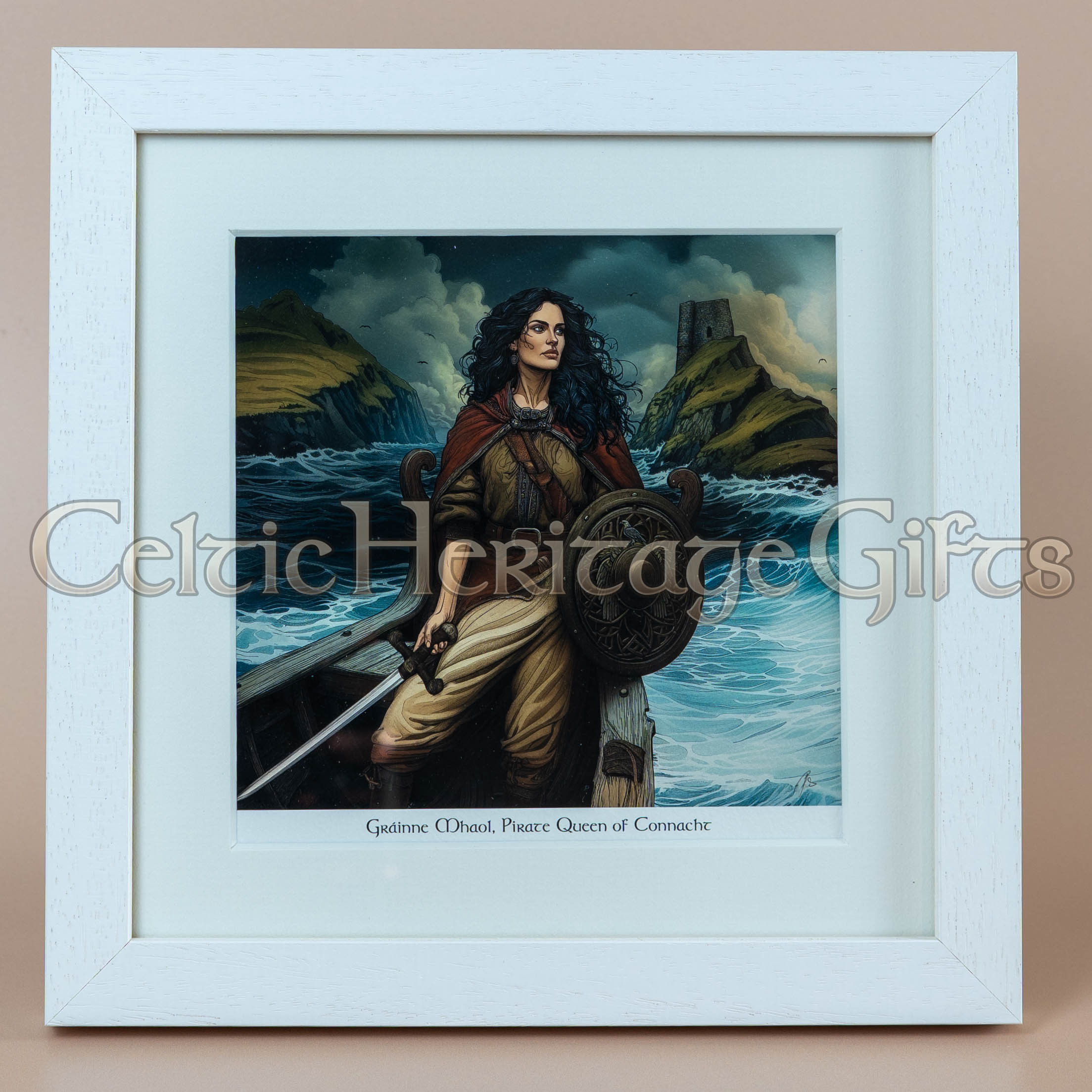 Gráinne Mhaol: Pirate Queen of Connacht (Artwork Print)