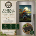 Óengus Celtic God of Love Fridge Magnet