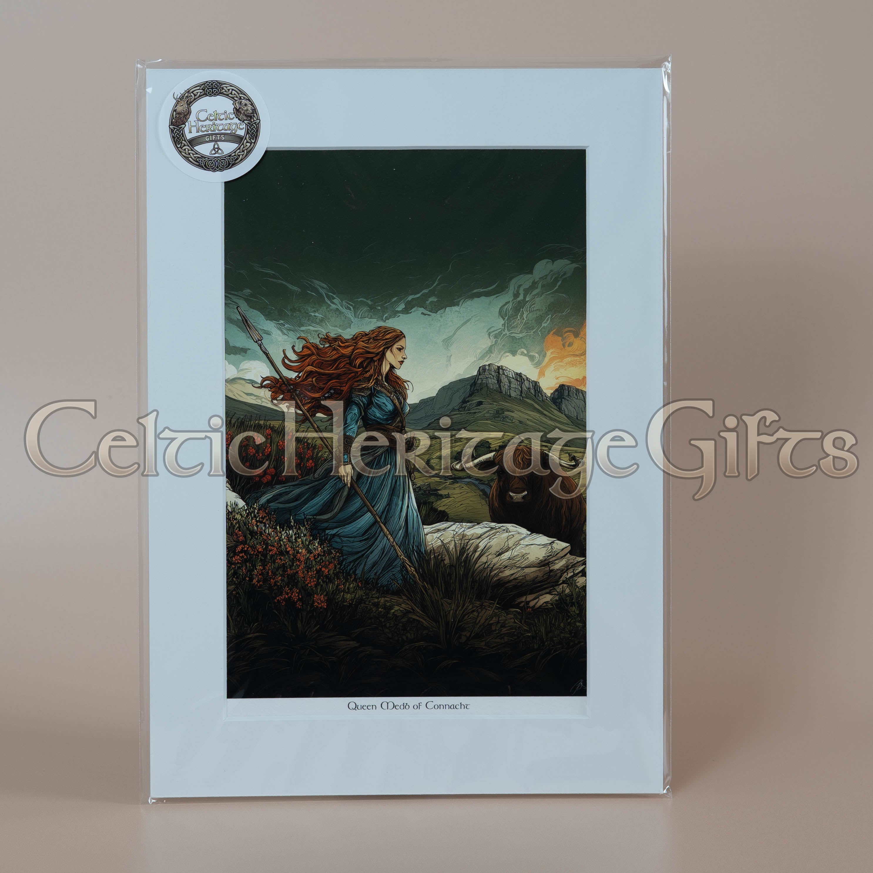 Queen Medb of Connacht (Artwork Print)
