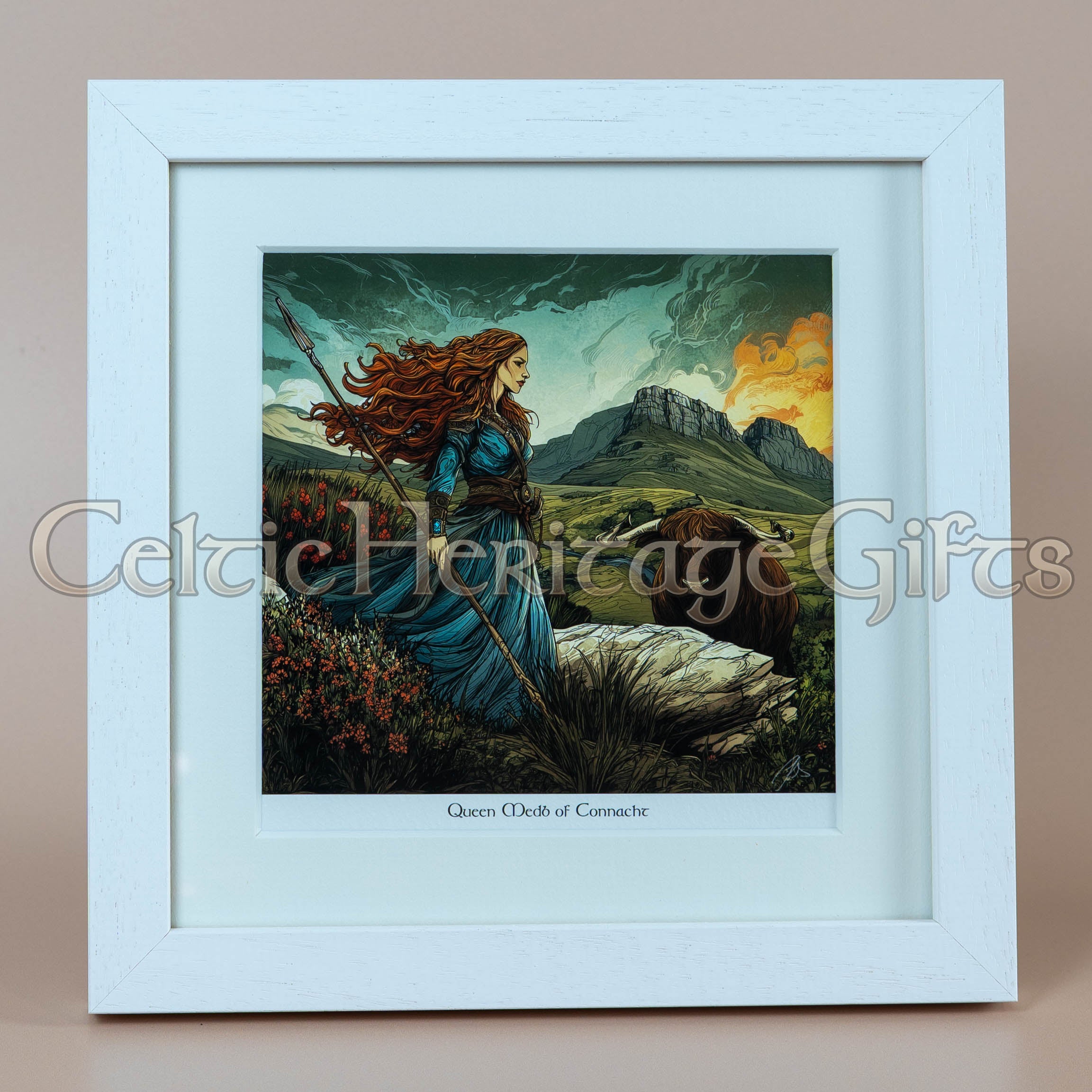 Queen Medb of Connacht (Artwork Print)