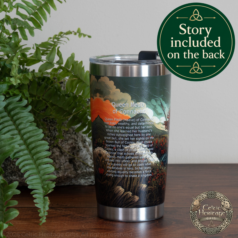 Queen Medb of Connacht (20oz / 600ml Travel Mug)
