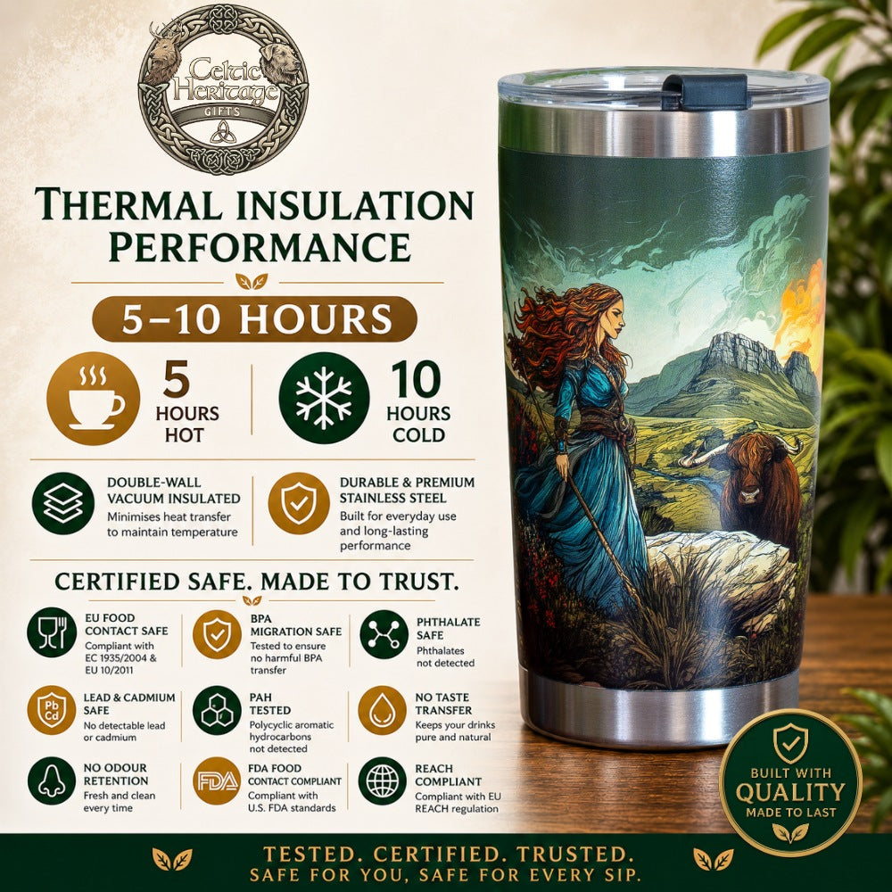 Queen Medb of Connacht (20oz / 600ml Travel Mug)